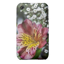 Peruvian Lily and gypsophila flower iPhone 3g Case casemate cases