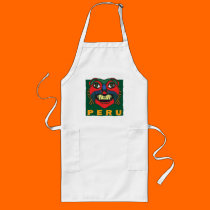 PERUVIAN  MASK aprons