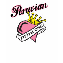 Peruvian Princess t-shirts