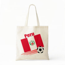 Peruvian Soccer Team Canvas Bags