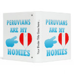 Peruvians are my Homies binders