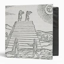 Peruvians Worshipping the Sun' Vinyl Binders