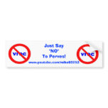 Pervinator Bumper Sticker
