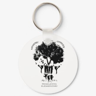 PES Memory Garden Key Chain keychain
