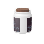 Pesach cookie jar candy jars