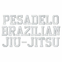 PESADELO Embroidered Track Jacket embroidered shirts
