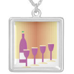 Pesah Matza and Wine Necklace