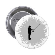 Pesca de estilo del garabato pin