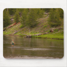 Pesca de Yellowstone Tapete De Raton