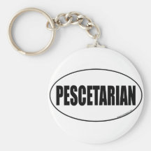 Pescetarian, Pescotarian Key Chain