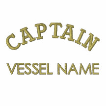 Pesonalised Boat Name Captain Hoodie