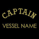 Pesonalised Boat Name Captain Polo Shirt