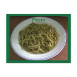 Pesto Recipe Post Cards