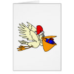 Pesty Pelican Greeting Card