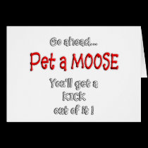 PET A MOOSE cards