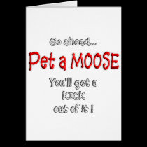 PET A MOOSE cards