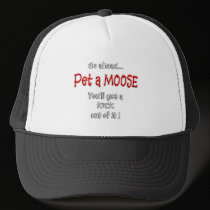 PET A MOOSE hats