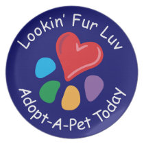 Pet Adoption_Heart-Paw_Lookin' Fur Luv plates