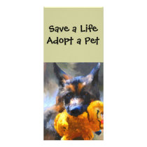 Pet Adoption Rack Cards
