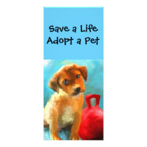 Pet Adoption Rack Cards
