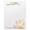 Pet and Animal  Care Groomer letterhead