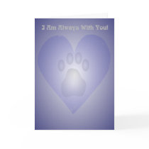 Pet Bereavement Card