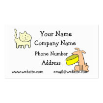 Pet Business Card business cards