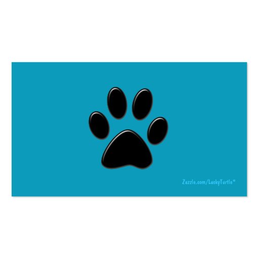 Pet Care Business Card (back side)