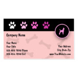 Pet Care Business Cards