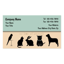 Pet Care Business Cards Fixed
