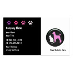 Pet Care Business Cards New