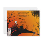 Pet Cemetery Beckons Halloween Invitation