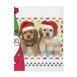 Pet Christmas Photo Card