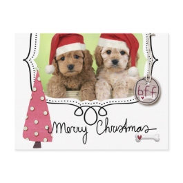 Pet Christmas Photo Card