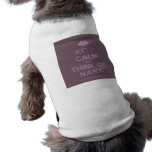 [Two hearts] keep calm and think of nana  Pet Clothing