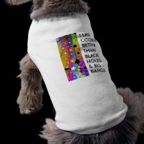 Pet Clothing - BIG BANG BLACK HOLES POP ART pet clothing