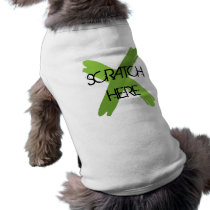 Pet Clothing - Scratch Here pet clothing by OrangeOstrichDesigns Pet Clothing - Scratch Here pet clothing
