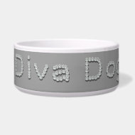 Pet Diva Dog water bowl or Food Dish petbowl