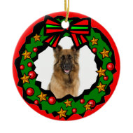 Pet Dog Photo Christmas Ornament ornament