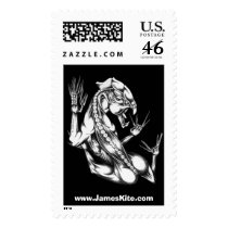 Pet Dragonette postage by serenitystudios Pet Dragonette postage