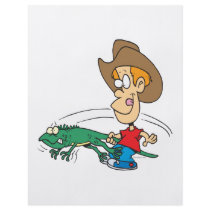 pet iguana custom flyer