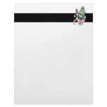 pet monster with pets funny vector cartoon customized letterhead
