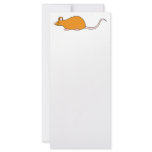 Pet Mouse. Cinnamon Color. rack cards