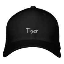 Pet Name Tiger Cap / Hat embroidered hats