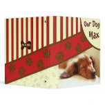Pet Photo Album 3 Ring Binder