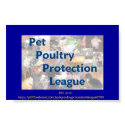 Pet Poultry Protection League posters by pachickenmom Pet Poultry Protection League posters