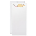 Pet Rat. Fawn. rack cards
