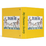 Pet Rescue 3 Ring Binders