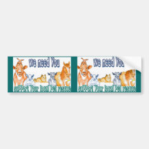 Pet Rescue Bumper Sticker
