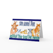 Pet Rescue Greeting Card